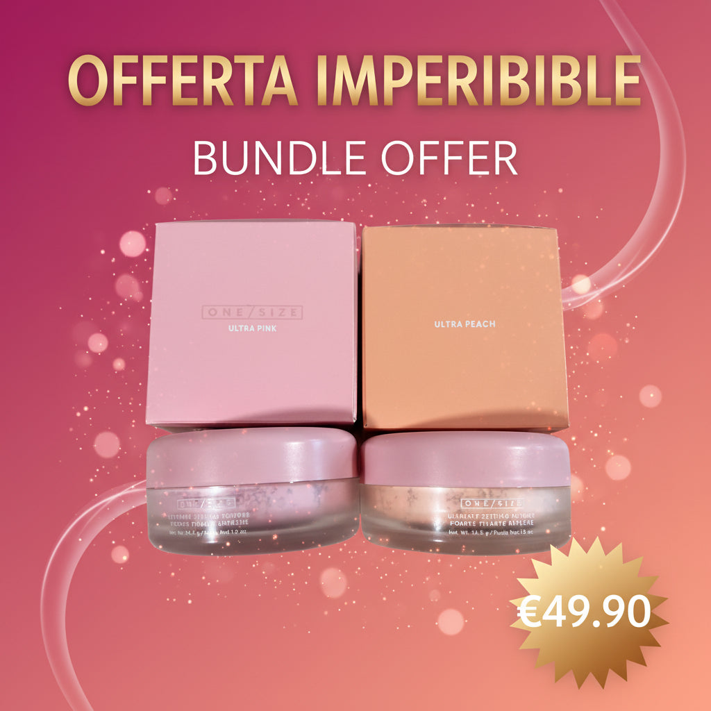 PROMO BUNDLE RISPARMIO – ONE/SIZE DUO SETTING POWDER Ultra Pink + Ultra Peach