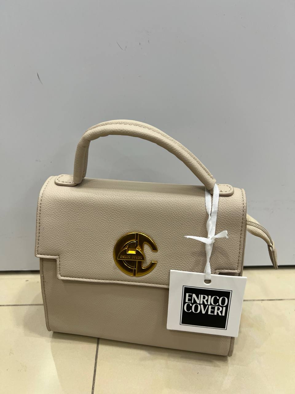 Borsa Donna Enrico Coveri – Eleganza Raffinata Color Beige