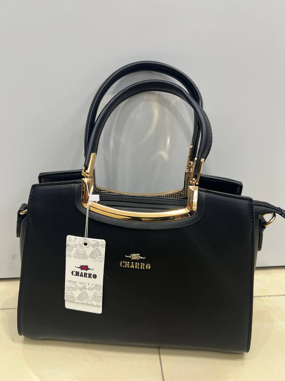 Borsa Donna Charro – Eleganza Decisa in Nero