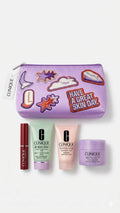 Clinique - Exclusive "Great Skin Day" Routine Set con Pochette Pop 💜✨