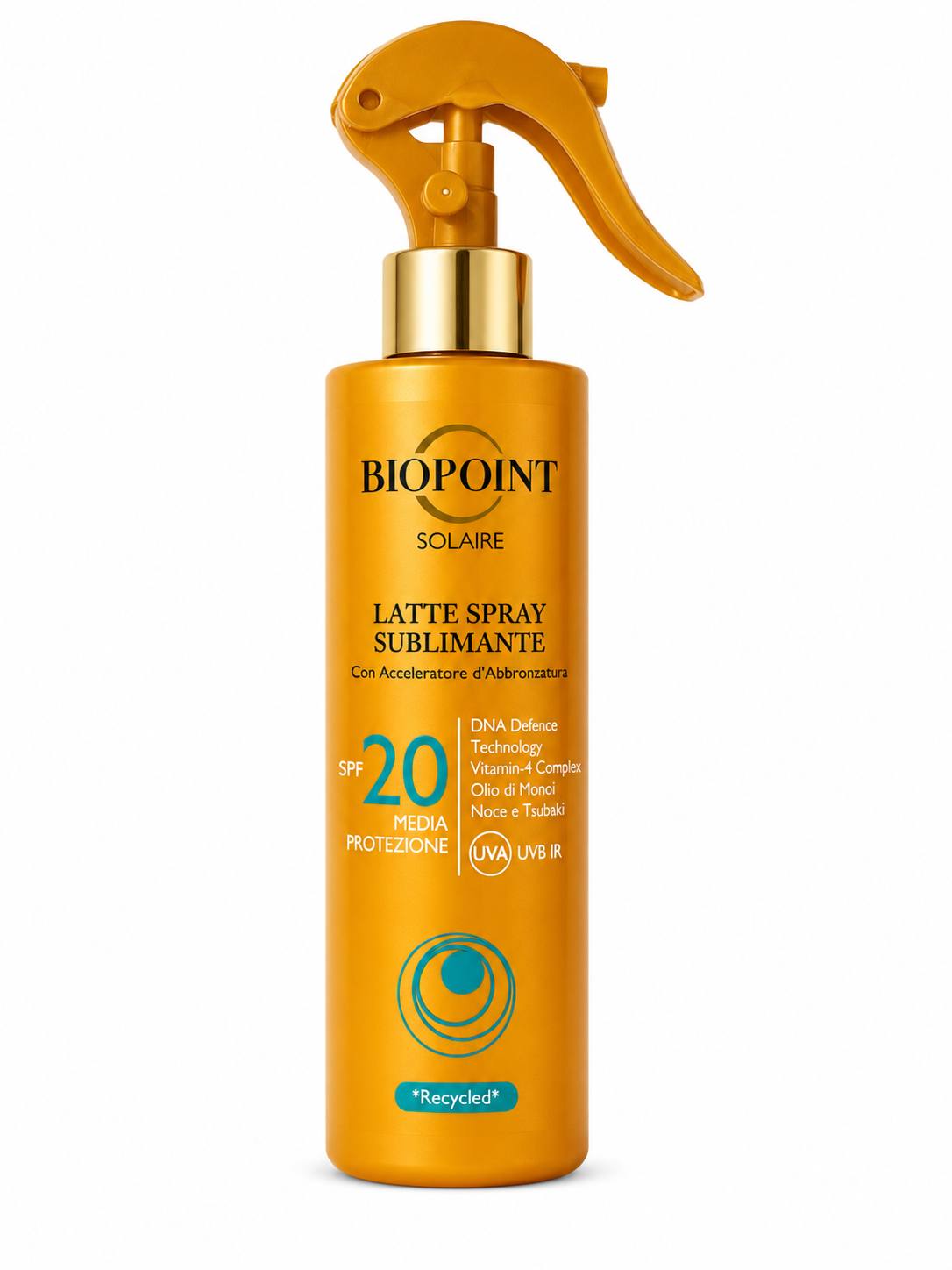 Biopoint Solaire Latte Spray Sublimante SPF 30 Alta Protezione
