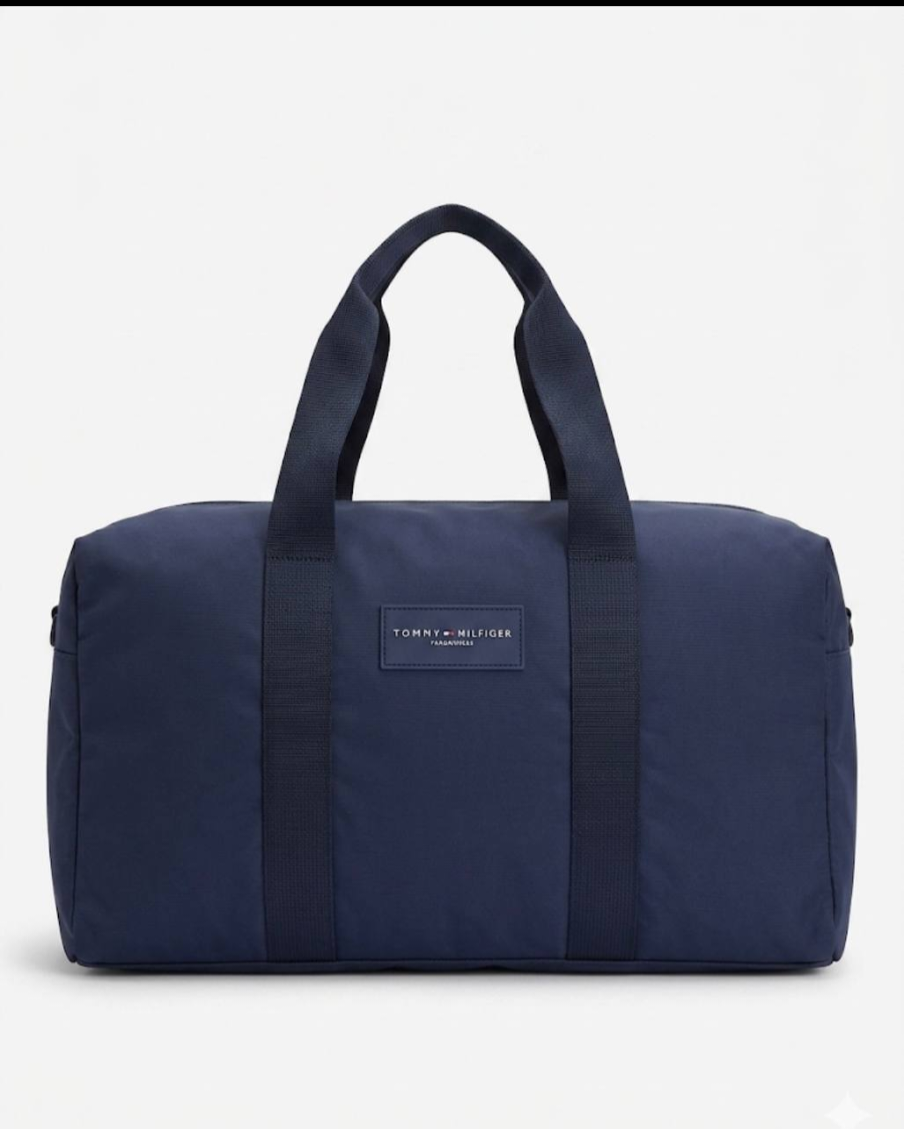 [PREZZO LANCIO] Tommy Hilfiger Borsone da Viaggio e Sport Blu Navy – Originale 100%