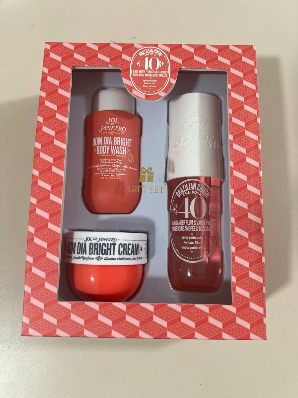 Set Regalo Sol de Janeiro - Bom Dia Bright™ Jet Set (Cheirosa '40)
