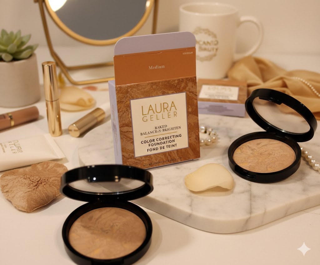 Fondotinta Compatto Laura Geller Baked Balance-N-Brighten – Medium
